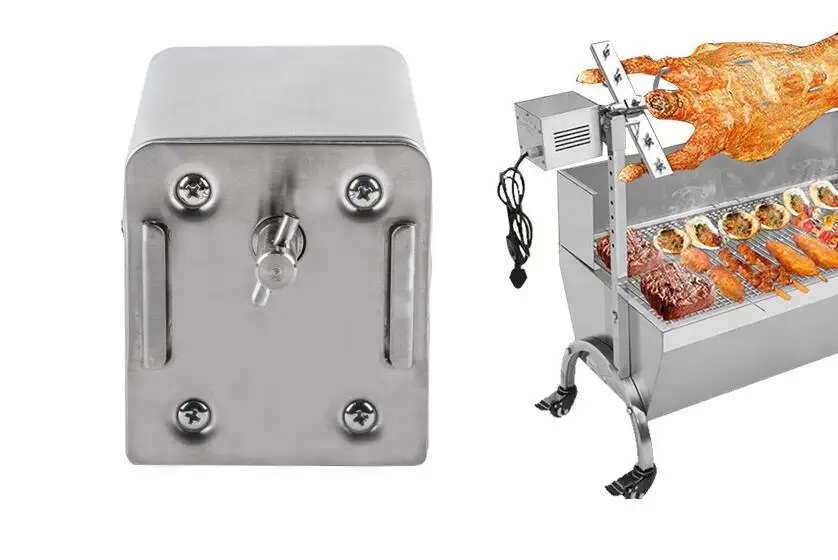 

70kgs Torque Whole Lamb Roast Bbq Grill Rotisserie Motor Electric Barbecue Motor Stainless Steeel Outdoor Barbecue Accessories