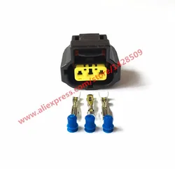 1 Set Tyco Amp 3 Pin Pico 5716PT 1996-On For Ford Alternator Three Lead Wiring Pigtail 1U2Z-14S411-TA Wire Connector 184032-1