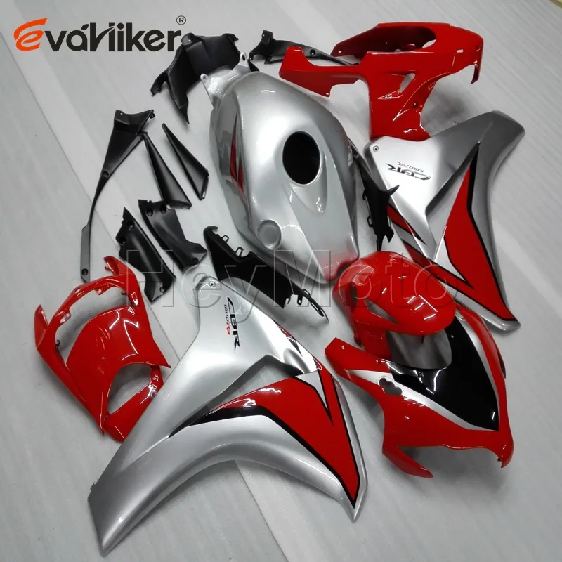 

ABS motorcycle fairing for CBR1000RR 2008 2009 2010 2011 red silver CBR1000 RR 08 09 10 11 motorcycle fairing Injection mold
