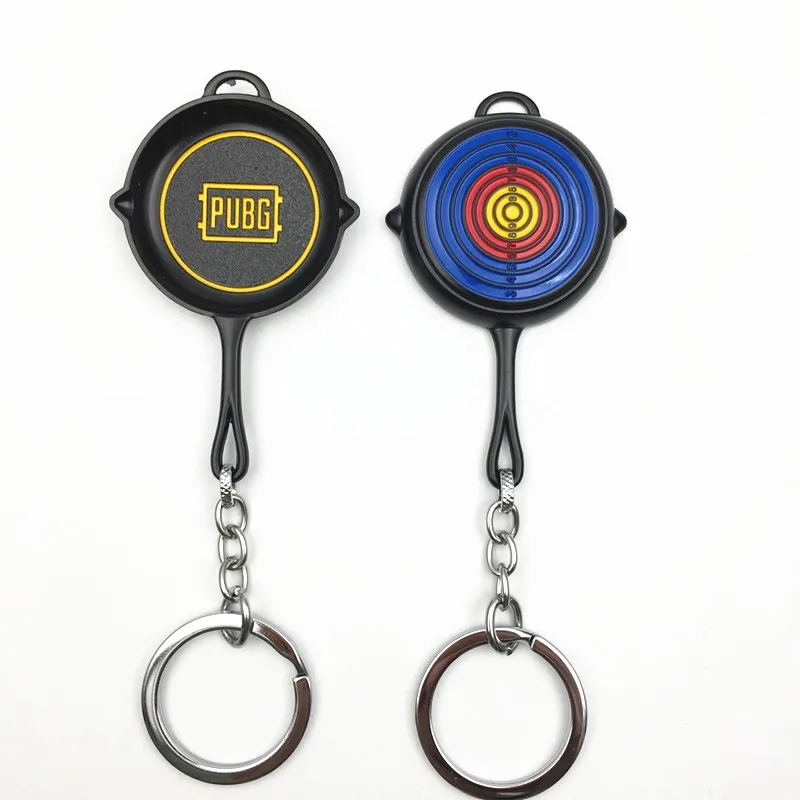 Hot Game PUBG Keychain Game Equipment Key Chain chaveiro Alloy Pendant llaveros Of Cosplay Fans High Quality Toy Collection Gift