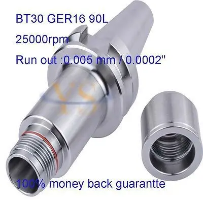 new 1pcsBT30 GER32 70L Balance Collet chuck holder high speed cnc mill hoder+1pcs high press bearing wrench