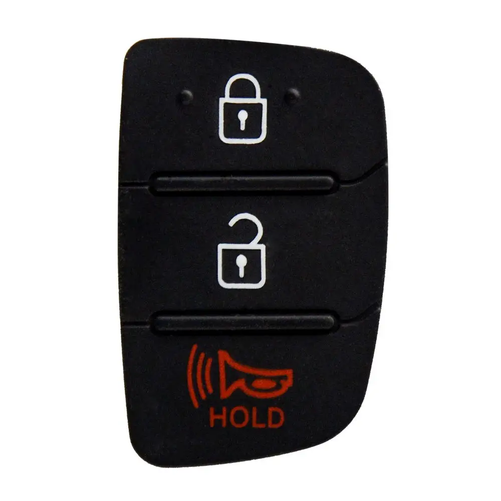 Ocontinent-Module de remplacement de coque de clé de voiture à distance, 3/4 boutons, réparation de coque de clé pour ata stra Hyundai HB20 SANTA FE