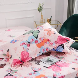 QianTing New Product 100%Polyester Super soft printed pillowcase household pillowcase