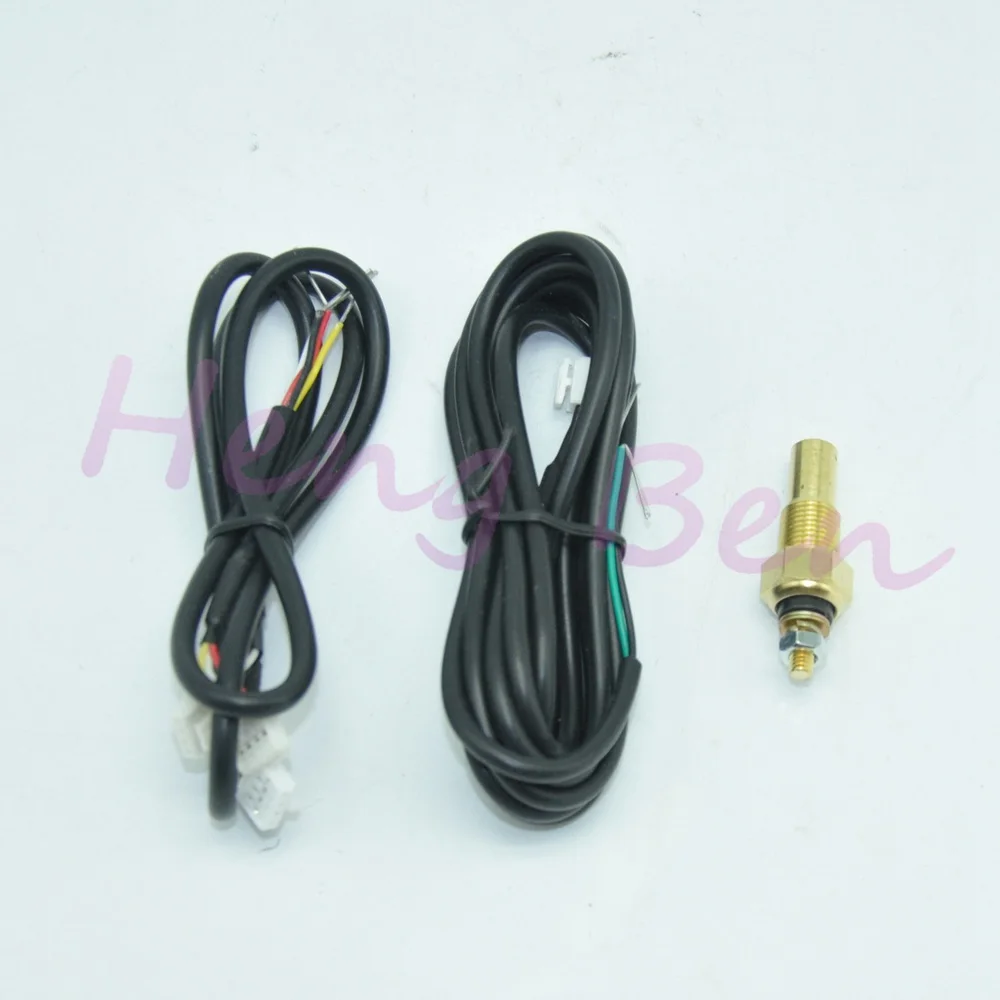 HB 60mm Car Stepper moto self-test function oil temperature gauge pointer type instrument