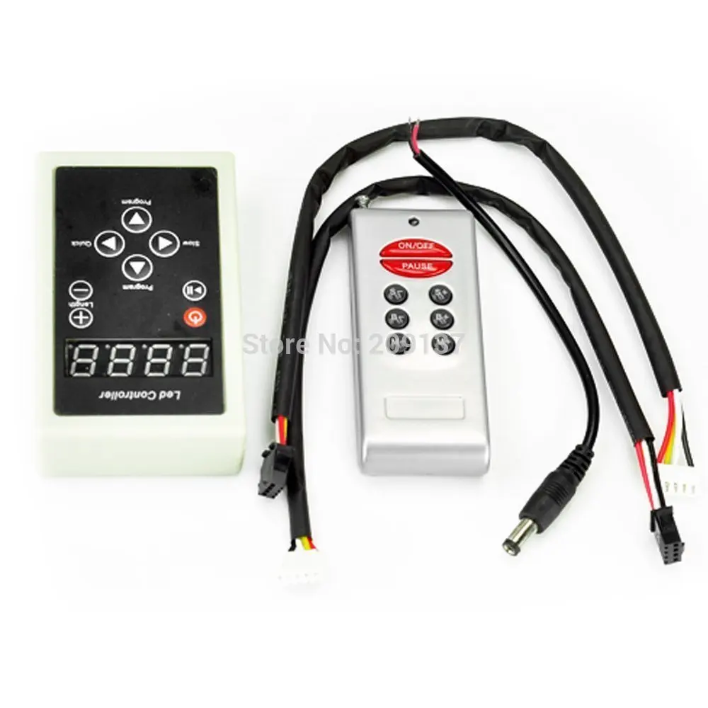 

12V 24V 6803 RGB LED Controller Digital Magic Dream Color RF Remote Controller For LED Light Strip