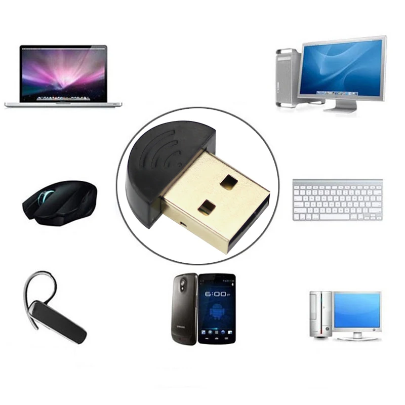 

USB Bluetooth Adapter V4.0 CSR Dual Mode Wireless Bluetooth Dongles Music Sound Receiver Adaptador Bluetooth Transmitter For PC