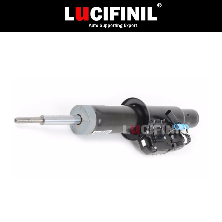 

LuCIFINIL Left Front Shock Absorber With Inductor ADS VDC Suspension Spring Strut Mounting Fit BMW X5 E70 37116794531