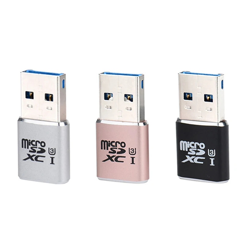 USB Micro SD Card Reader 5Gbps Super Speed USB 3.0 Micro SDXC  TF T-Flash Card Reader Adapter