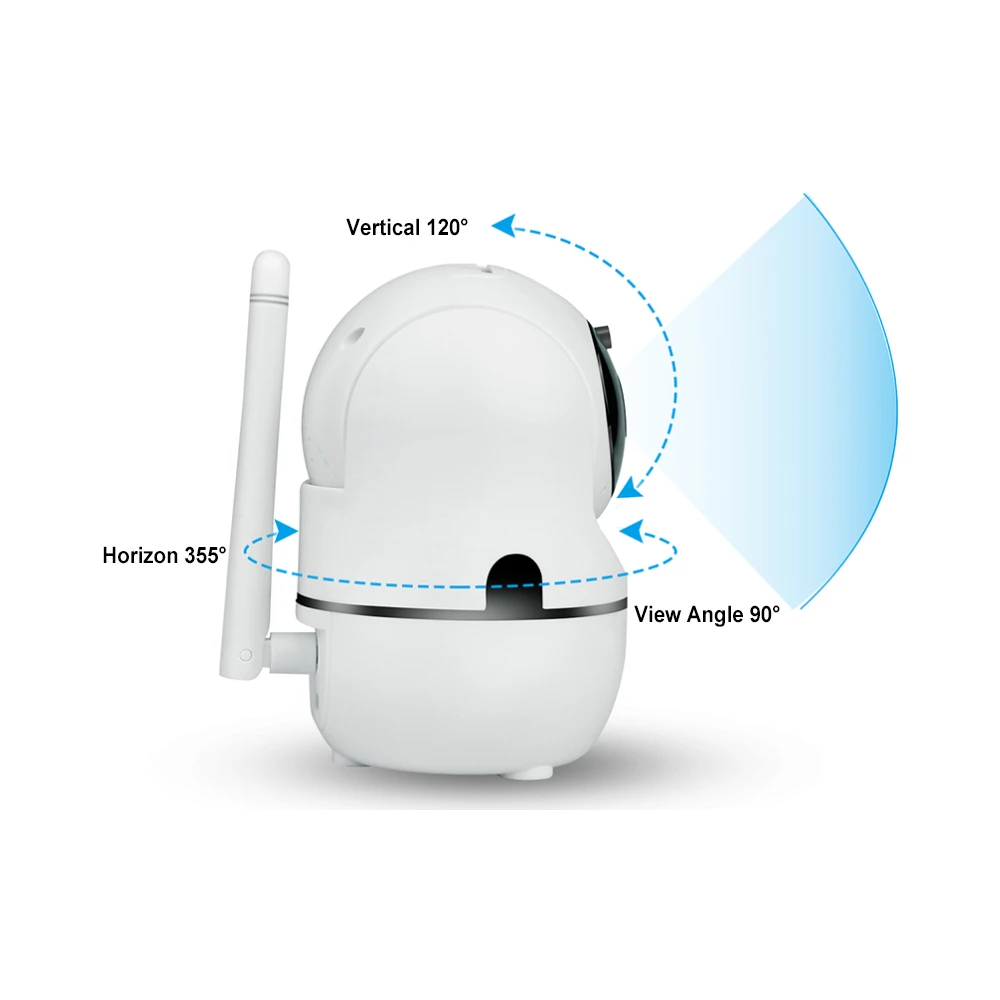 2MP TUYA Wireless IP Dome Camera Intelligent Auto Tracking Of Human Home Security Surveillance Wifi Baby Monitor