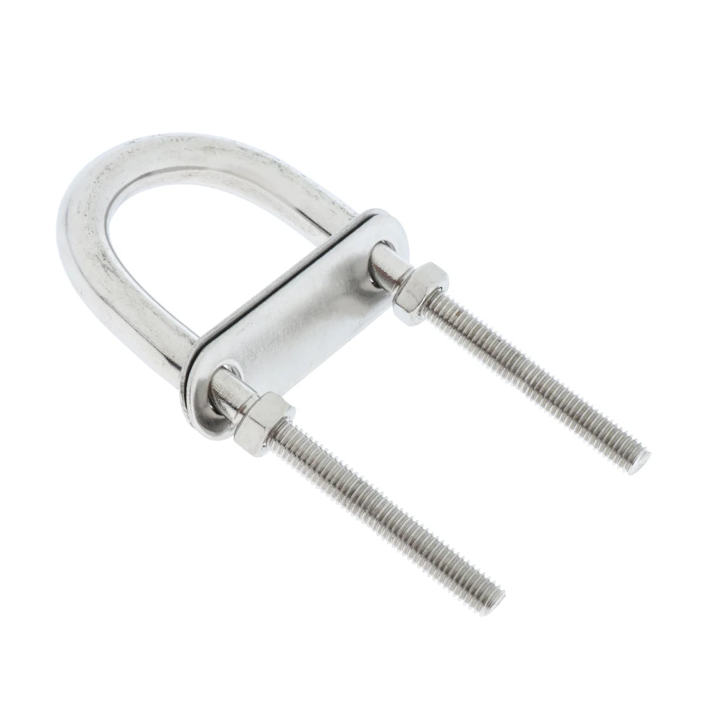 304 Rvs Marine Touw Rigging Boog Stern Eye U-bout Yacht Boot Hardware Groothandel Dropshipping Marine Rigging M5 * 78