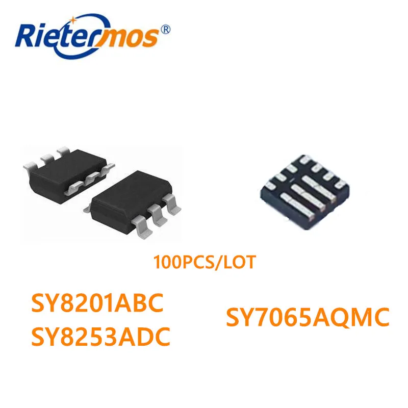 

100PCS SY8201ABC SY8201 SY8253ADC SY8253 SOT23-6 SY7065AQMC SY7065 QFN22-10 ORIGINAL