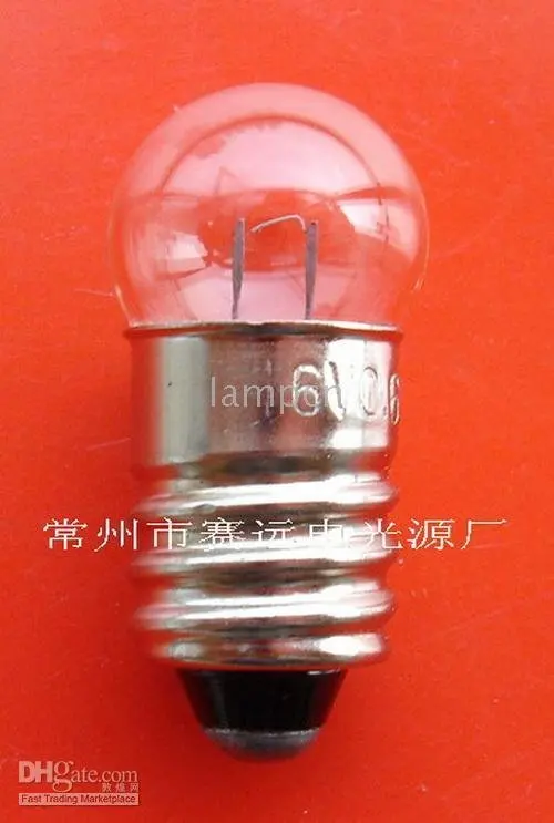 g11 6v 0.6w a052 GOOd!miniature lamp e10 sellwell lighting 2025-02