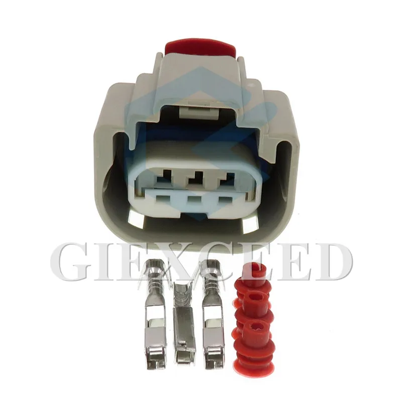 2 Sets 3 Pin 160073-3106 Auto Socket Waterproof AC Assembly TPS Sensor Connector Ignition Coil Plug For BUICK Chevrolet