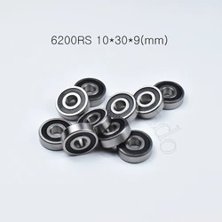 6200RS chrome steel rubber Sealed Bearing 1pcs 10*30*9(mm)