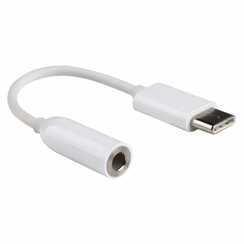 Type C USB-C Male to 3.5mm Earphone Headset Female Adapter Connector For Letv LeEco Le Max 2 Pro #246485