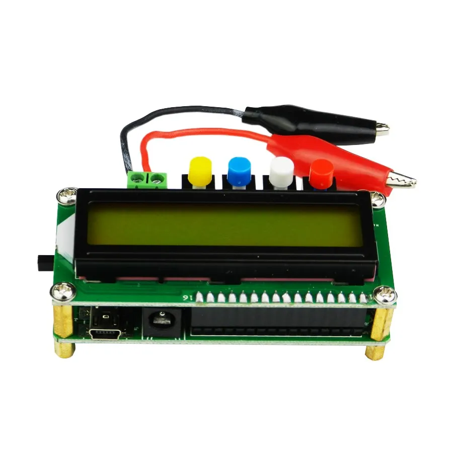 JUNTEK LC-100A Digital LCD Capacitance Inductance Meter LC Meter 1pF-100mF 1uH-100H