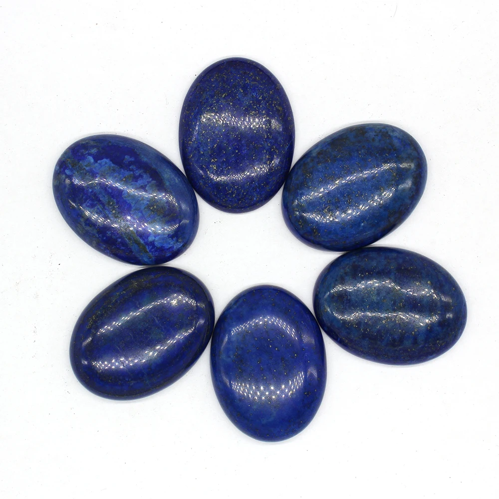 NoEnName_Null  Wholesale 6pcs/lot natural rainbow stone Oval CAB CABOCHON 30x40mm beads for Diy jewelry accessories making free