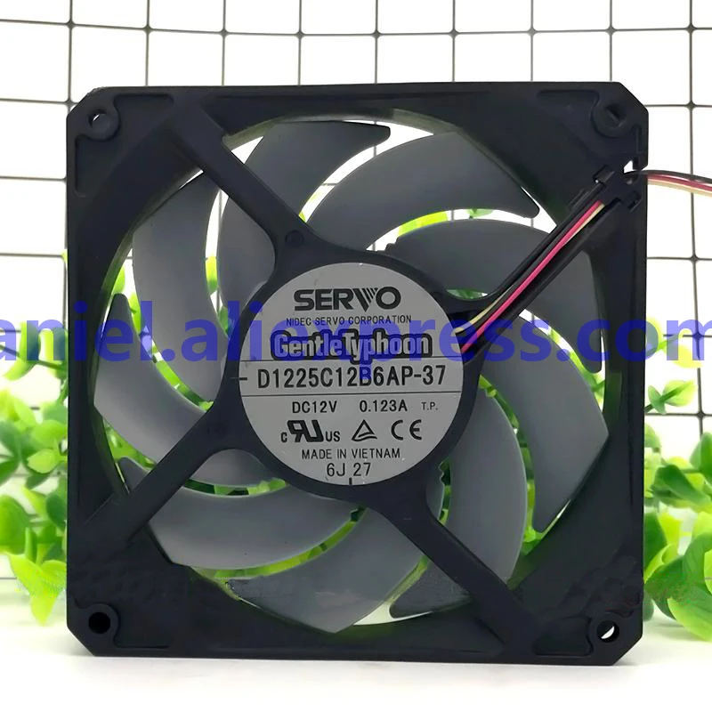 Scythe D1225C12B6AP-37  12V 0.123 A  12025 Super-silent Heat Dissipating Fan