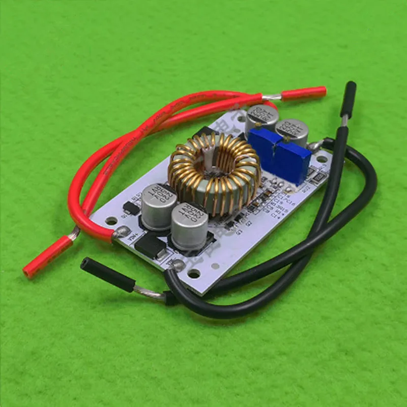 

input DC8.5V-48V output DC10-50V can adjust 250W high power boost constant voltage current car power supply LED boost board