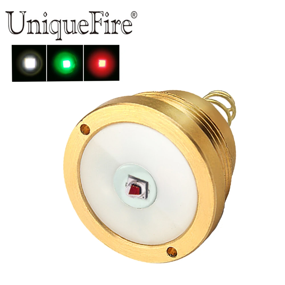 

UniqueFire LED Lamp Holder XPE(G/R/W) Light Beads Led Drop In Pill 3 Modes Fitted With UF-T20 38mm Diameter Flashlight Torch