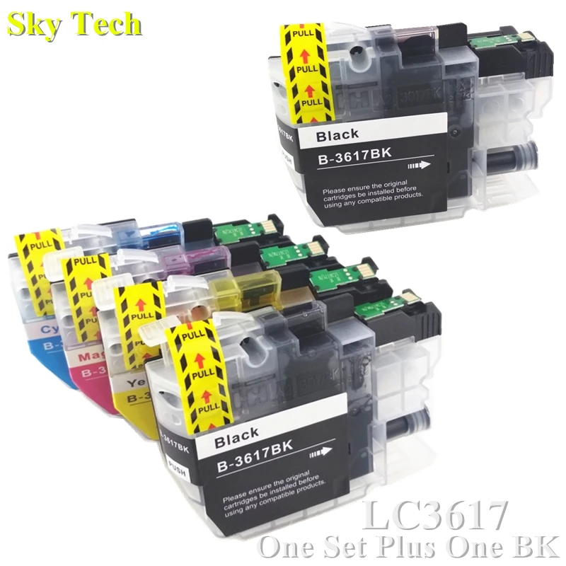 

5X Compatible Ink cartridge For LC3617 LC-3617 , For Brother MFC-J2330DW MFC-J2730DW MFC-J3530DW MFCJ-3930DW etc ....