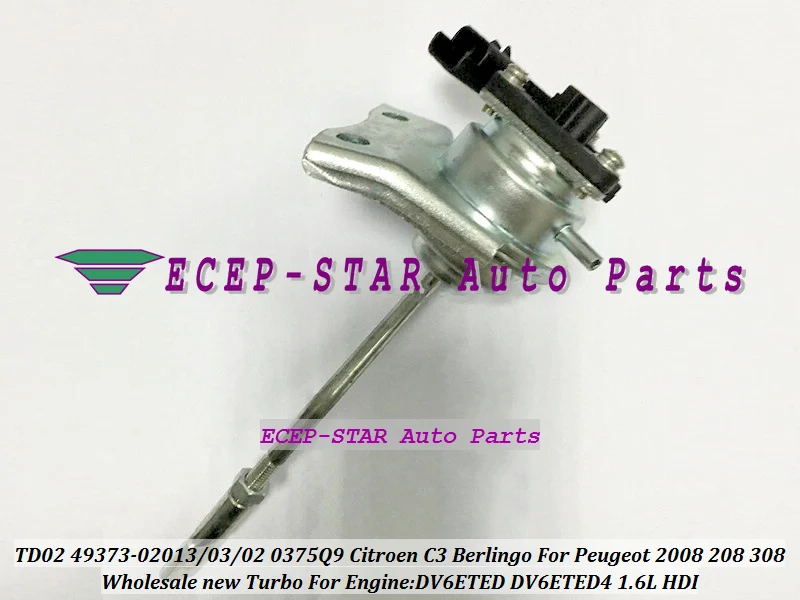 

Электронный турбопривод TD025 49373 02013 4937302002 0375R0 9673283680 4937302003 для Ford Fiesta VIII DS 3 DV6ETED4 1.6L HDI