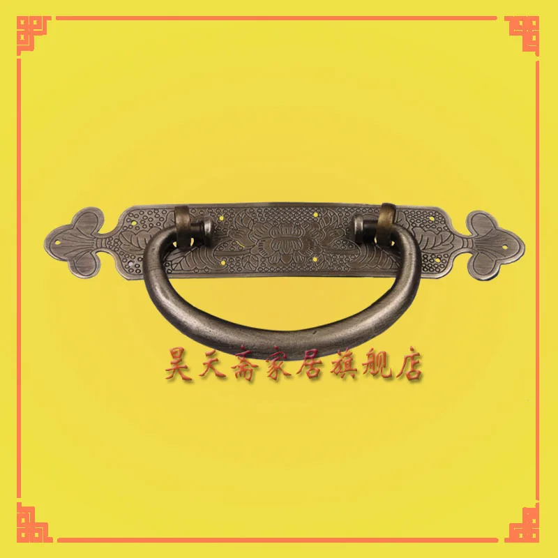 

[Haotian vegetarian] drawer handle wardrobe / bookcase handle / five drawer cabinet copper handle HTD-100