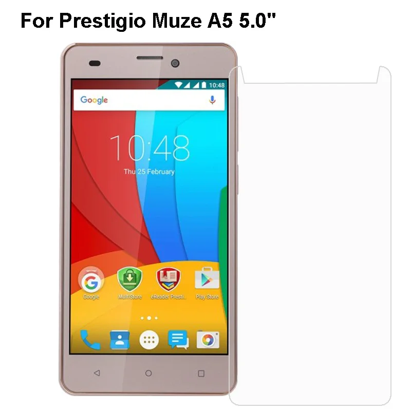 2PCS Tempered Glass For Prestigio Grace P5 S7 P7 LTE Wize N3 Screen Protector For Prestigio Muze A5 K5 X5 LTE Phone Film