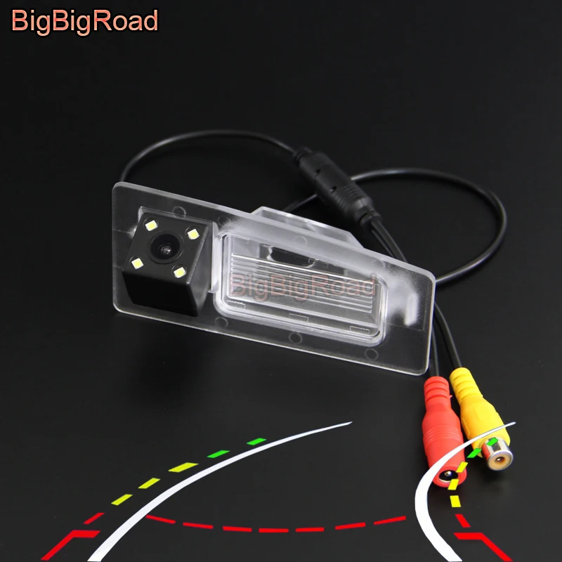 

BigBigRoad Car Intelligent Dynamic Trajectory Tracks Rear View CCD Camera For Mazda 3 Mazda3 Axela Sedan BM 2014 2015 2016 2017