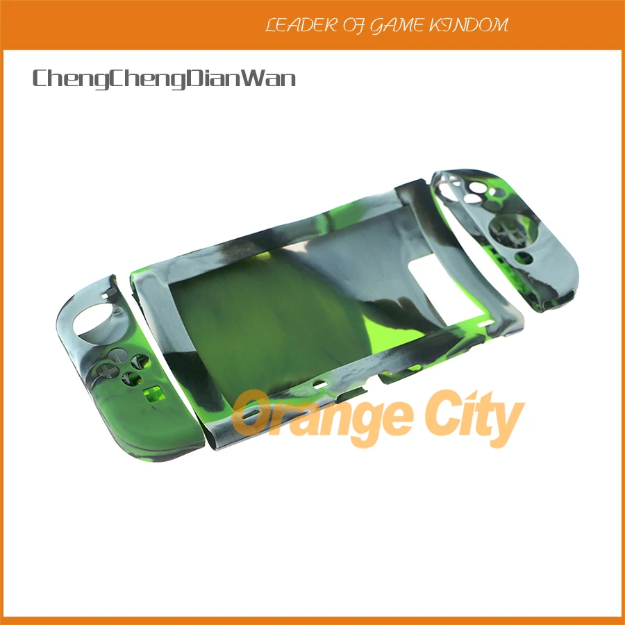 Durable Camouflage Camo Silicone Gel Rubber Soft sleeve Skin Grip Cover Case For Switch NS Console Joy-cons