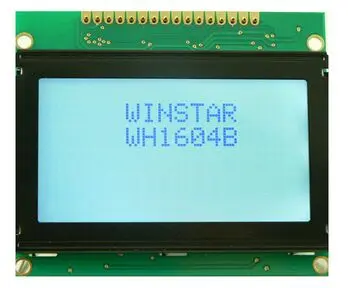 WH1604B WINSTAR 16*4  module which is built in with ST7066 controller IC VATN LCD screen yellow-green backlight new and original