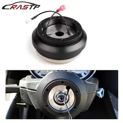 RASTP-Aluminum 110H Steering Wheel Hub Adapter Connector Base Boss Kit For Honda Civic EG RS-QR010-EG