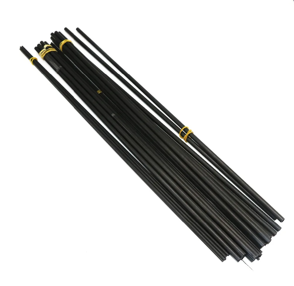 16pcs/lot New Carbon Fiber Tube 3K  for Quadcopter Multicoptor 3mm / 4mm / 5mm / 6MM / 7MM / 8MM /10MM  (0.5meter/pcs) Wholesale