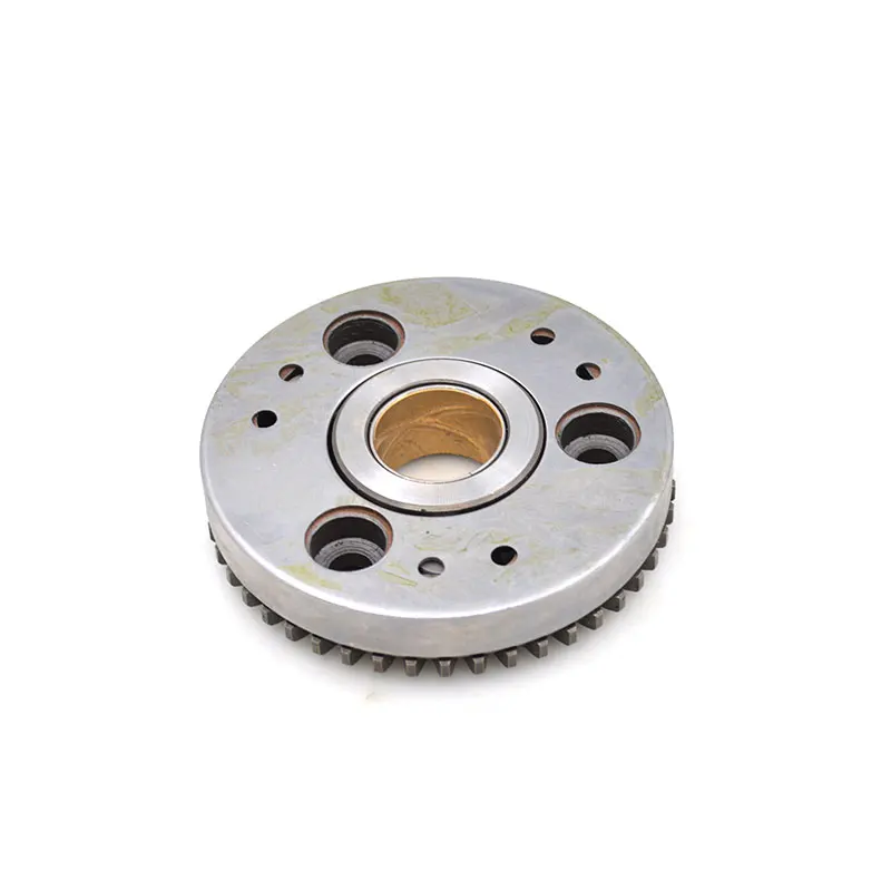 Motorcycle One Way Bearing Starter Clutch Assembly For Yamaha YBR125 JYM125 YBR JYM 125 46 Gear Teeth Counter Bore Spare Parts