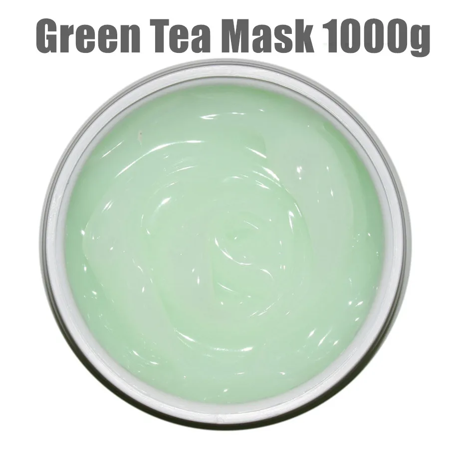 

Natural Green Tea Mask Cosmeceutical Fresh Anti-inflammatory Anti-acne Oil Control Moisturizing Skin Care Cosmetics 1000g