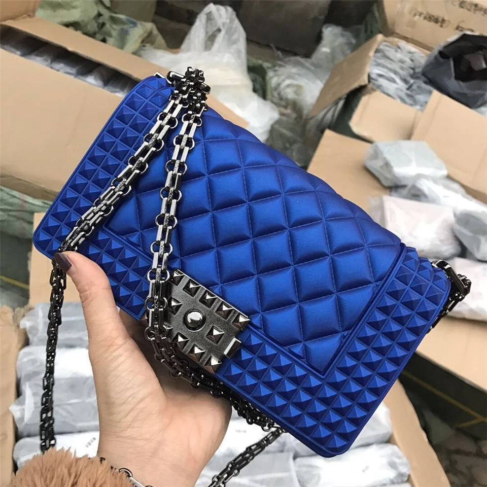 SGARR Fashion Women PVC Messenger Bags High Quality Chain Ladies Handbags Crossbody Bag 2024 Luxury Deisgner Female Shoulder Bag