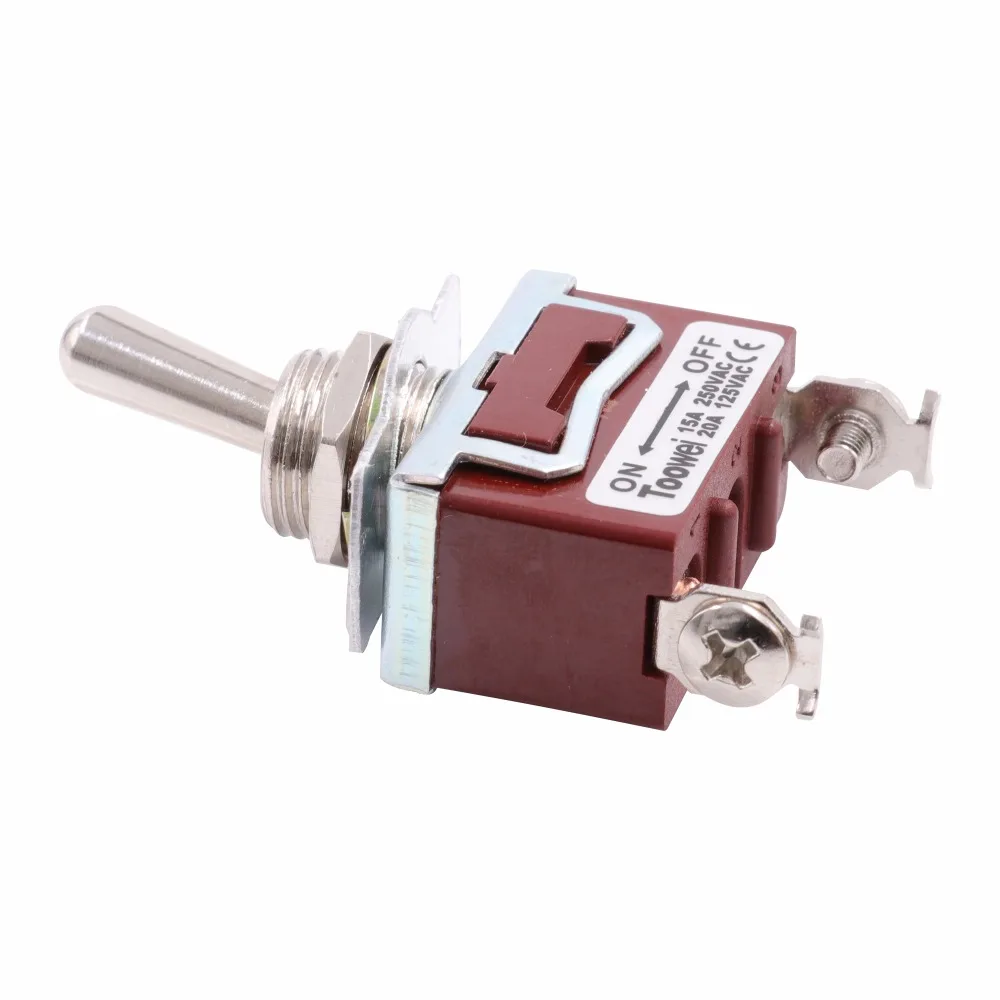 Kippschalter SPST DPDT DPST SPDT AUF-AUF AUF-WEG-AUF AUF-OFF AC Power Rocker schalter AC 250V 15A 125V 20A – Detail 3