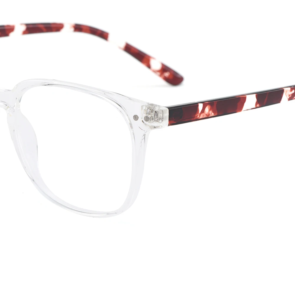 Gmei Optical Voguish Oval Transparent Brand Designer Women Glasses Frames For Prescription Eyeglasses Optical Eyewear H8021