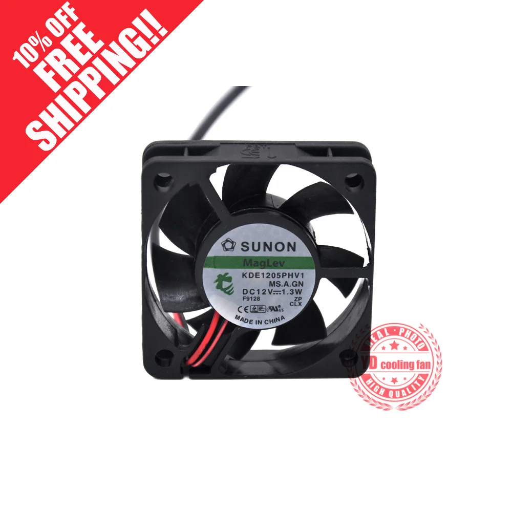 

NEW SUNON 5015 12V 1.3W 5cm KDE1205PHV1 Maglev silence cooling fan