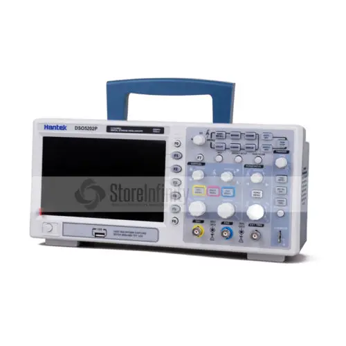 Hantek DSO5202P 200MHz 2 CH 1GSa/s 7\'\' TFT LCD Digital Storage Oscilloscope DE shipping