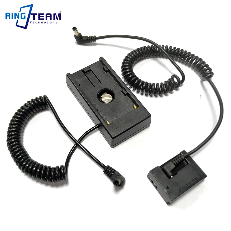 7.2V / 12V NPF Battery Plate with Coiled DC Cable + DR80 for  for Canon PowerShot G1X G15 G16 SX40 SX50 and SX60 Digital Cameras