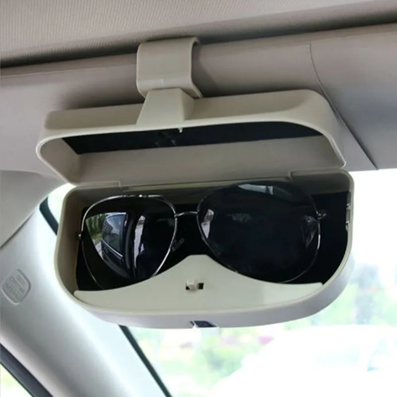 Car Glasses Box Car Sun Visor Glasses Case Organizer Glasses Box Holder Visor Sunshade Glasses Holder Organizer Box