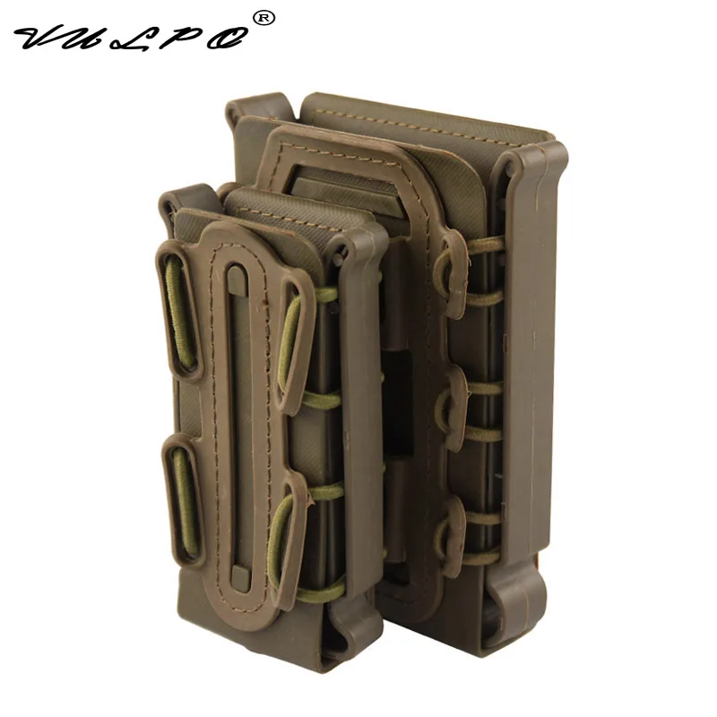 VULPO 5.56mm & 7.62mm Magazine Pouch Tactical Pistol 9mm Molle Magazine Pouch Hunting Mag pouch