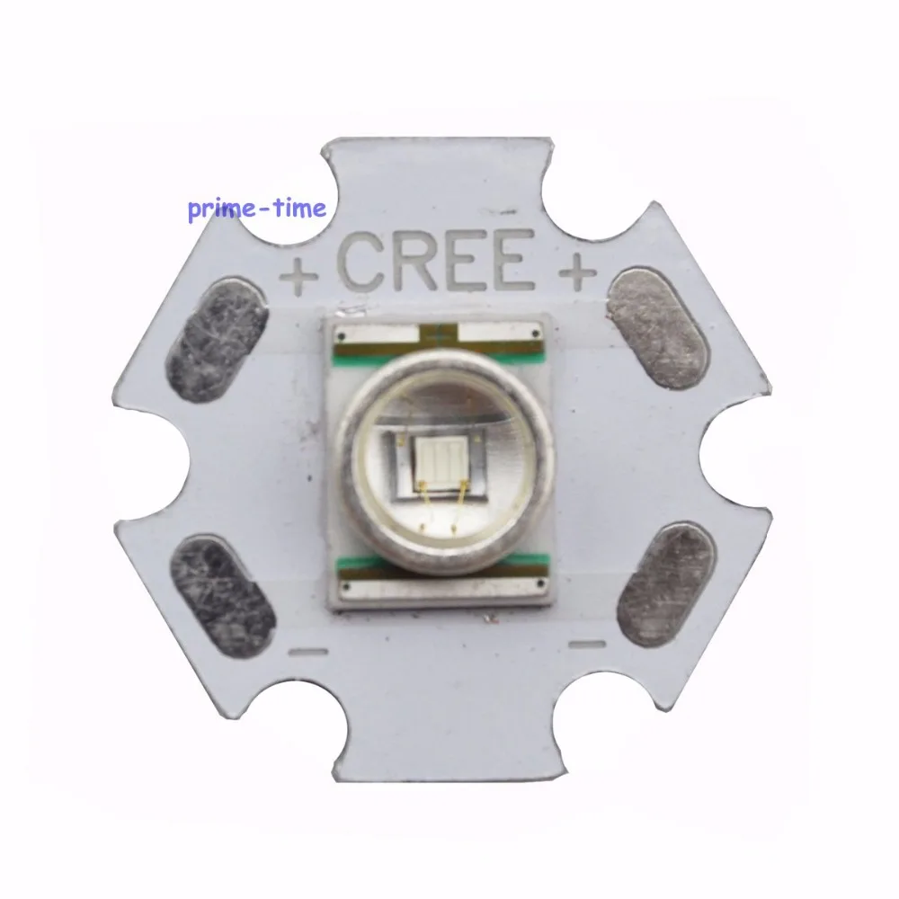 10PCS   XR-E XRE Q5 Warm White Red Blue Green Yellow High Power LED Light 16mm Or 20mm PCB