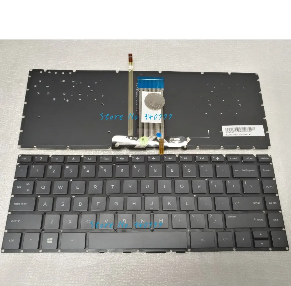 New For HP Pavilion 14-AB series 14-ab000 14-ab100 14-ab20014-ab013tu 14-ab053tx  US Backlit keyboard