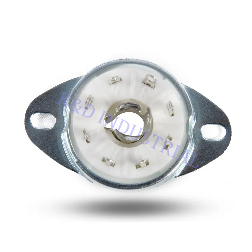 2 шт., 8-контактный восьмеричный керамический разъем для лоскутной трубки 5B254 1LA6 B8G, основание шасси, нижняя часть