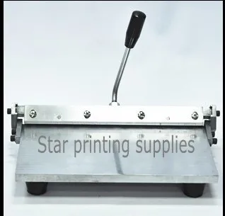300mm Manual Leather Folding Machine For Paper Leather PU Sheet Leather Creasing Machine