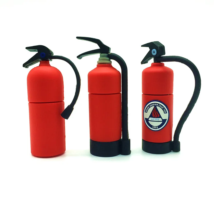 

100% Real Capacity Pen Drive Fire Extinguisher Model 4gb 8gb 16gb 32gb 64gb USB Flash Drive Flash Memory Stick Pendrive Gifts