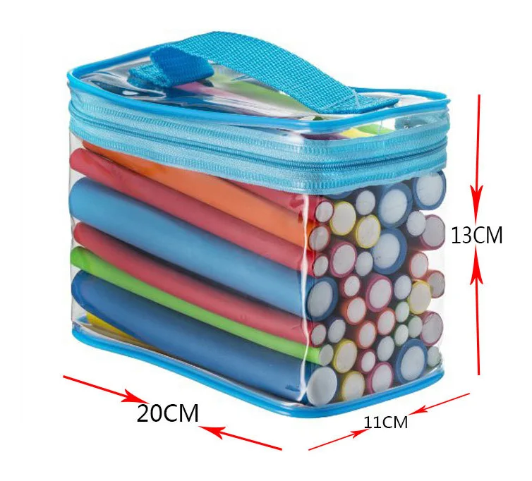 

42PCS Set Curler Makers Soft Foam Sponge Bendy Twist Curls DIY Styling Hair Rollers 7sizes 18cm gift