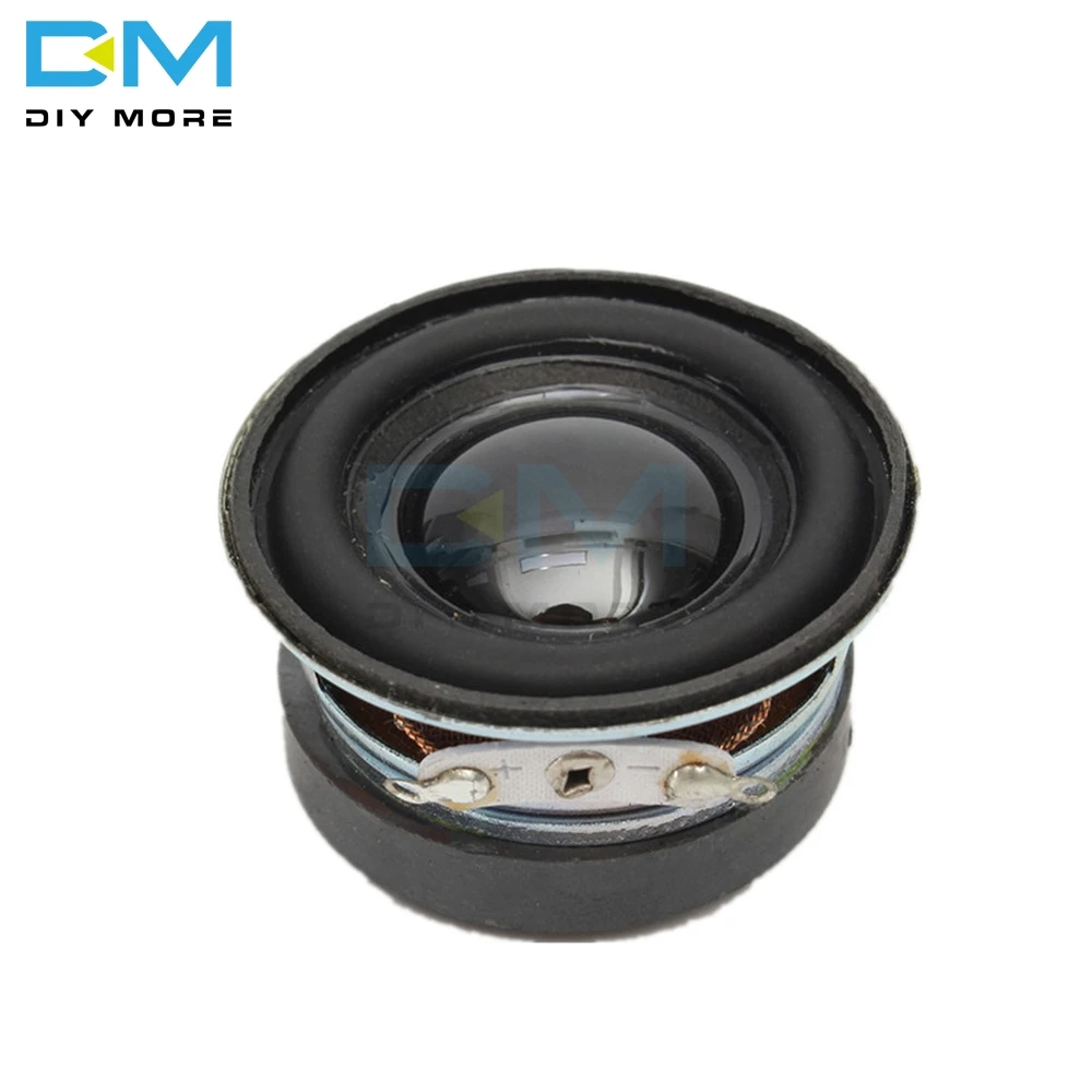 Altoparlante acustico 4 Ohm 3W 40MM altoparlante 36MM esterno magnetico nero cappello PU Edge componenti acustici